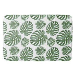 Tropical Monstera Leaf Bath MAT Badematte