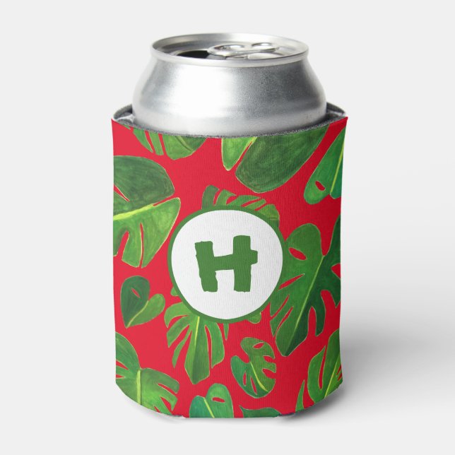 Tropical Monstero Dosenkühler (Kanne Vorderseite)