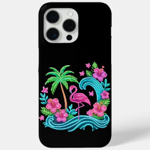 Tropical Neon Flamingo Case-Mate iPhone Hülle
