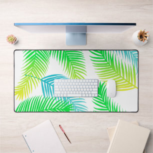 Tropical Palm Blätter Schreibtisch Mat - Moderne G Schreibtischunterlage