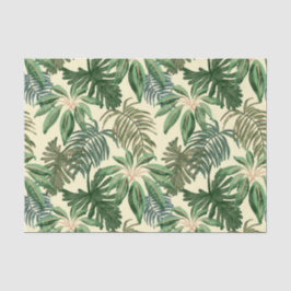 Tropical Palm Blätter Seidenpapier