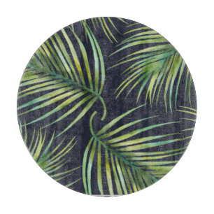 Tropical Palm Cutting Board Schneidebrett