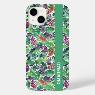 Tropical Palm Leaf Muster iPhone Case