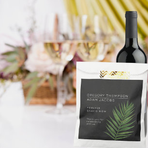 Tropical Palm Night Sky Moderne Minimalistische Ho Geschenktütchen