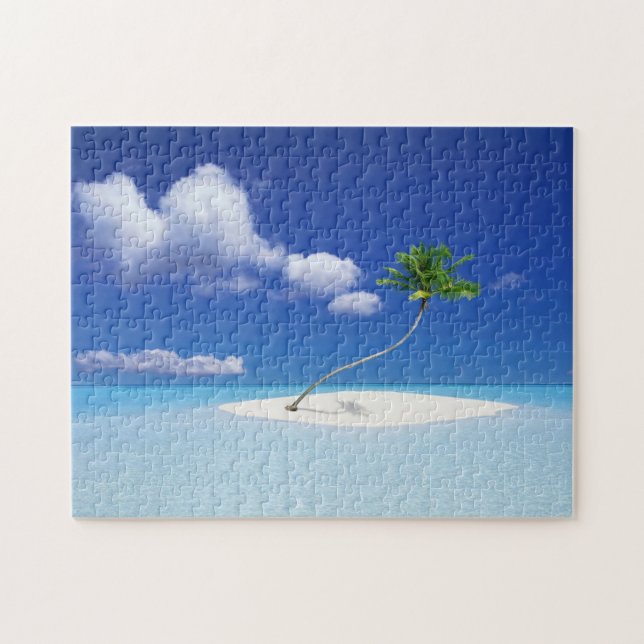 Tropical Palm Puzzle (Horizontal)