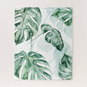 Tropical Palm Split Leaf