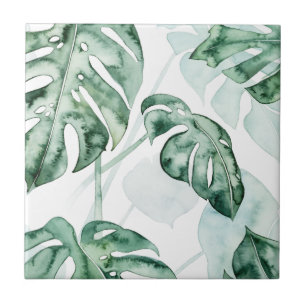 Tropical Palm Split Leaf Fliese