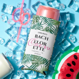 Tropical Palm Summer Bachelorette Wochenende Party Selters Dosenkühler