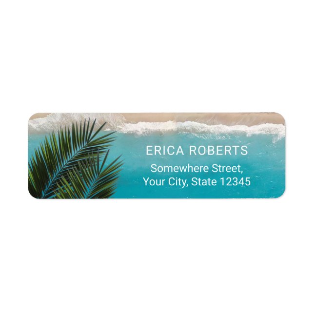 Tropical Palm Tree & Beach (Vorne)