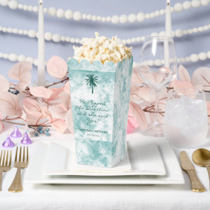 Tropical Palm Tree Beach Hochzeit Geschenkschachtel