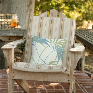 Tropical Palm Tree Beach Summer Patio Pool Porch Kissen