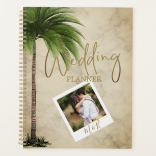 Tropical Palm Tree Foto Elegante Hochzeit Planer