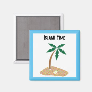 Tropical Palm Tree Island Entdecken Sie Cartoon De Magnet