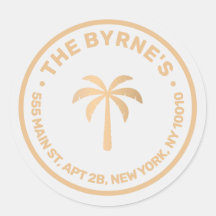 Tropical Palm Tree Modern