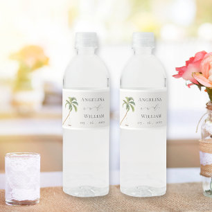 Tropical Palm Tree Wedding