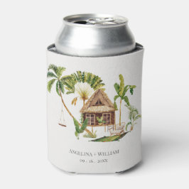 Tropical Palm Tree Wedding Dosenkühler
