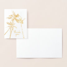 Tropical Palm Trees Beach Modern Vielen Dank