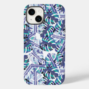 Tropical Palms Print iPhone 14 Fall Case-Mate iPhone 14 Hülle