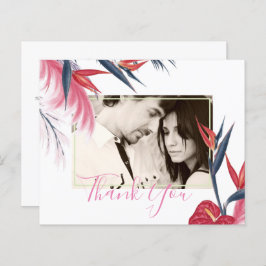 Tropical Pampas Grass Navy Berry Wedding