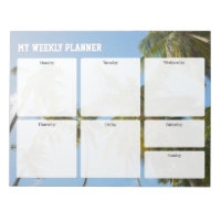 Tropical Pams - Wochenplaner für aktive Menschen,