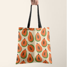 Tropical Papaya Warm Orange Tasche