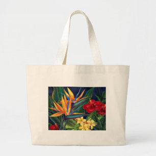 Tropical Paradise Beach Bag Jumbo Stoffbeutel