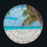 Tropical Paradise Beach Dartscheibe<br><div class="desc">Brauchen Sie einen tropischen Urlaub? Mit diesem phantastischen Foto fliegen Sie in Sekunden zu Ihrem Lieblingsstrand.</div>