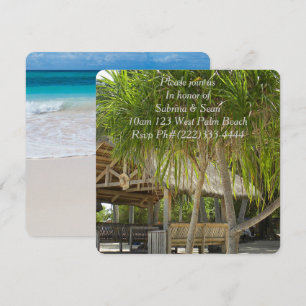 Tropical Paradise Beach Palm Destiny Destiny's Einladung