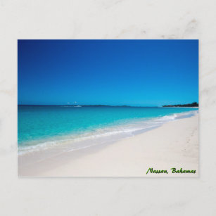 Tropical Paradise Beach Postkarte