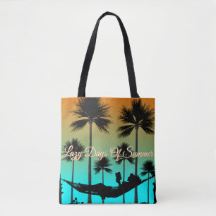 Tropical Paradise Beach Style Tote Bag Tasche