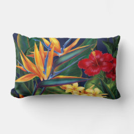 Tropical Paradise Lumbar Decorator Kissen