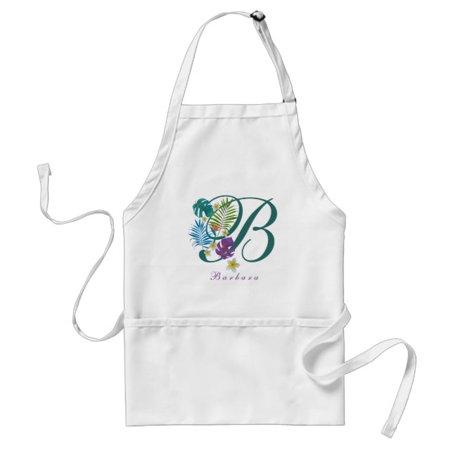 Tropical Paradise Monogram Name Barbara Schürze (Vorne)