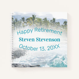 Tropical Paradise Retirement Gästebuch Notizbuch