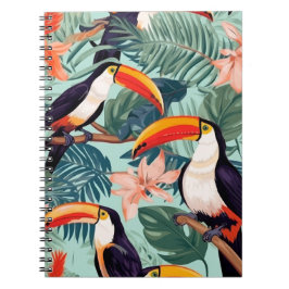Tropical Parrot Journal Notizblock