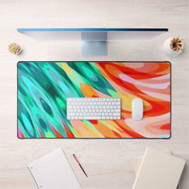 Tropical Parrot Wing Schreibtischunterlage