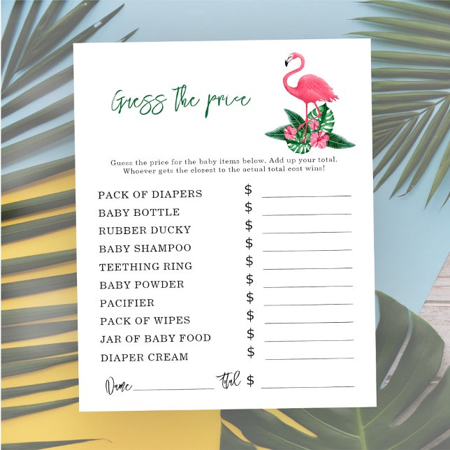 Tropical - Party-Spiele | Price Guess Game (Von Creator hochgeladen)