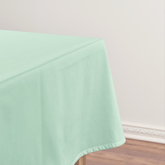Tropical Pastel Green Tischdecke (Beispiel)