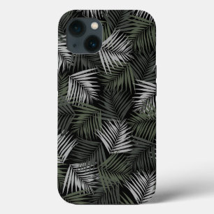 Tropical Retro Night Pattern #2 #palms #decor #art Case-Mate iPhone Hülle