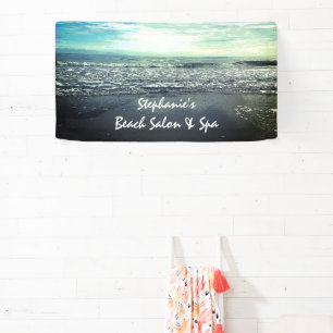 Tropical Salon Wellness-Center Beach Ocean Artisti Banner