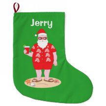 Tropical Santa Claus