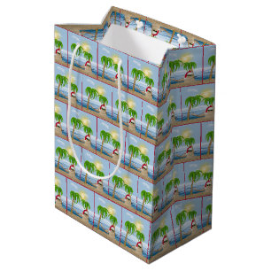 Tropical Santa Claus Sandman Mittlere Geschenktüte