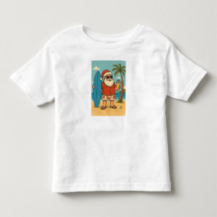 Tropical Santa Vibes T-Shirt Cooles Sommer-Chris