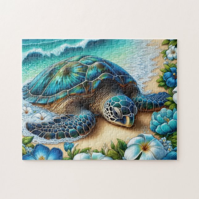Tropical Sea Turtle (Horizontal)
