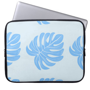 Tropical seamless ethnic pattern with exotic leave laptopschutzhülle