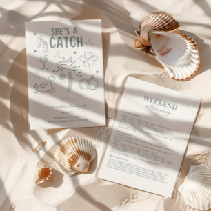 Tropical Sha Catch Celebration Einladung