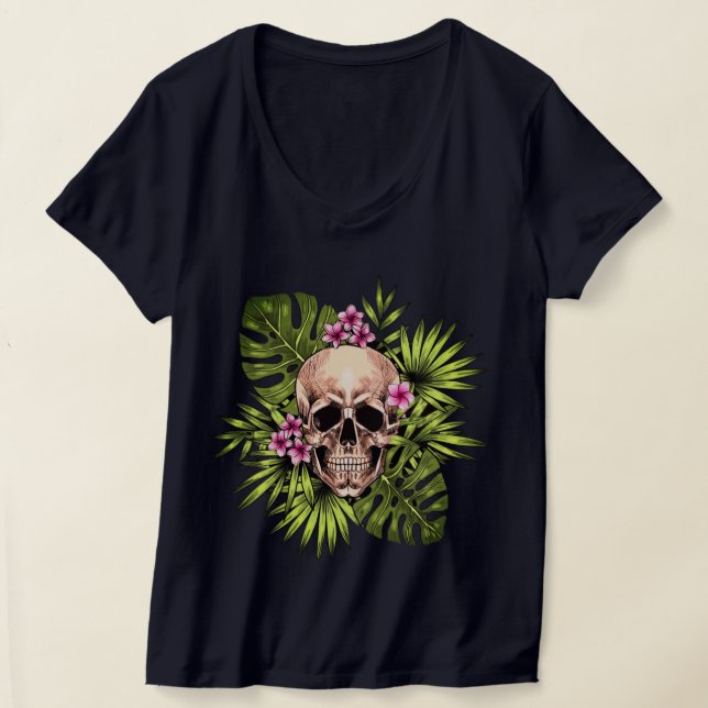 Tropical Skeleton T-Shirt (Poser)