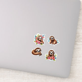Tropical Sloth Aufkleber
