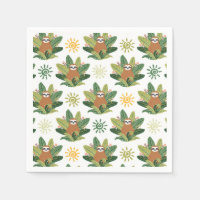 Tropical Sloth Pattern