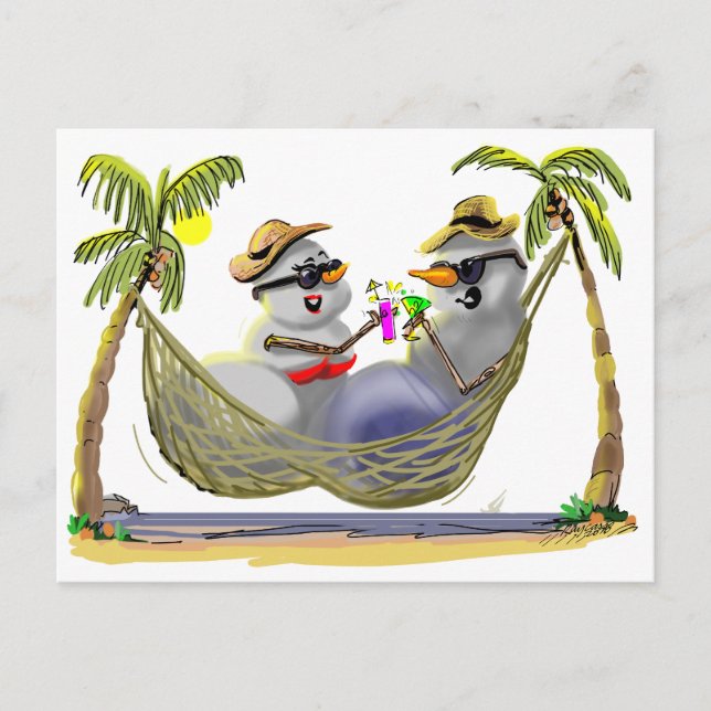 tRoPiCaL sNoWcOuPLe Postkarte (Vorderseite)