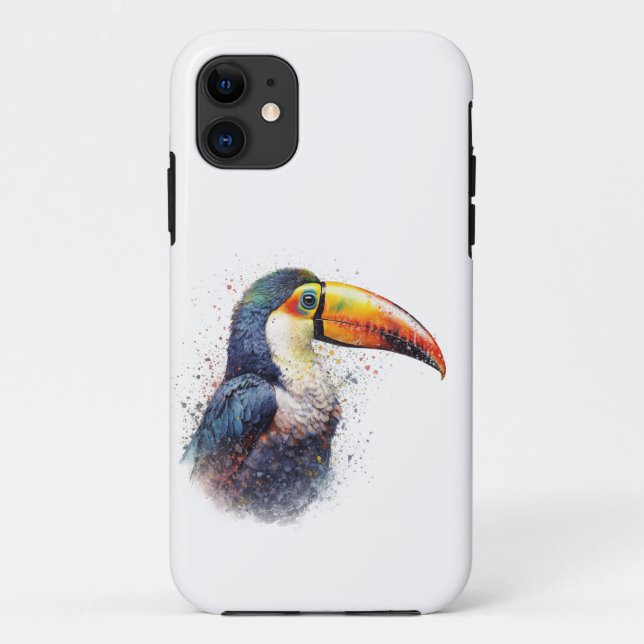 Tropical Splendor Toucan Case-Mate iPhone Hülle (Rückseite)